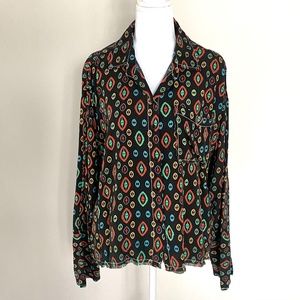 Velvet Heart Oversized Blouse M